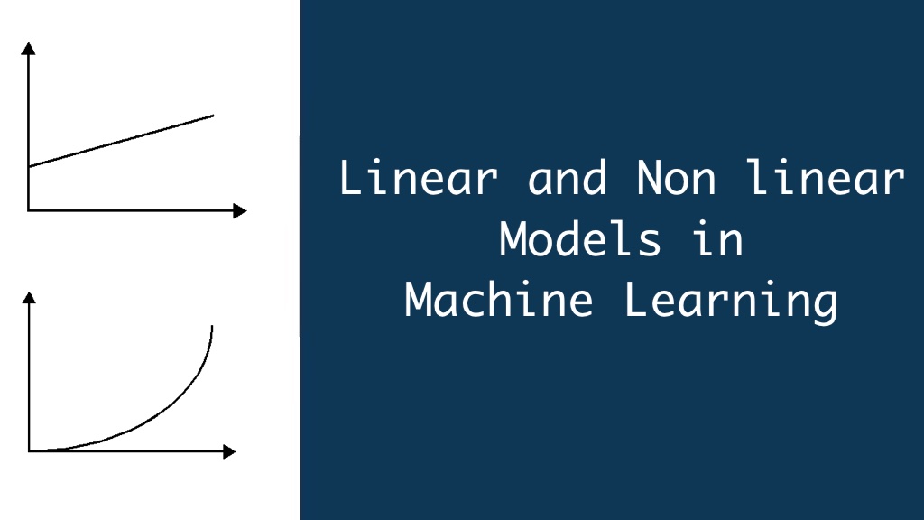 Linear and Nonlinear Models in Machine Learning