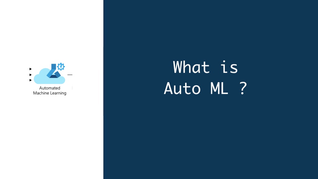 What is Auto Ml