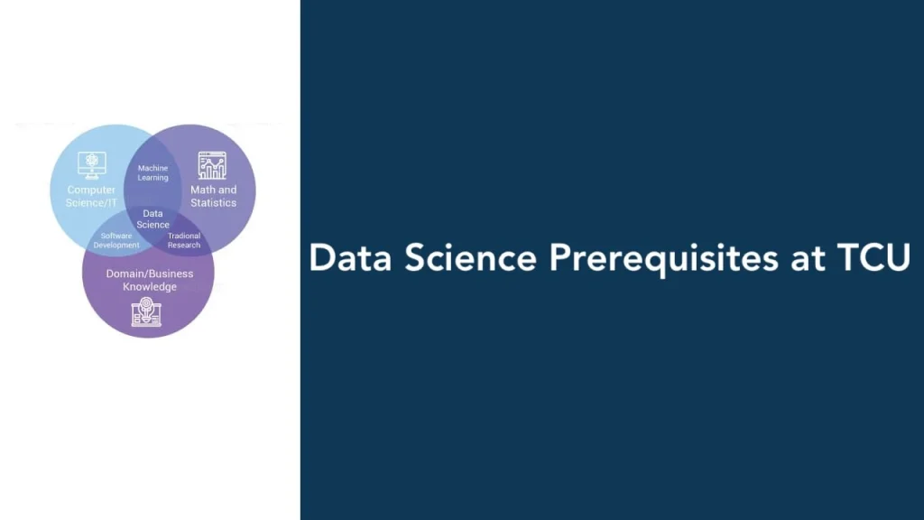 Data Science Prerequisites at TCU